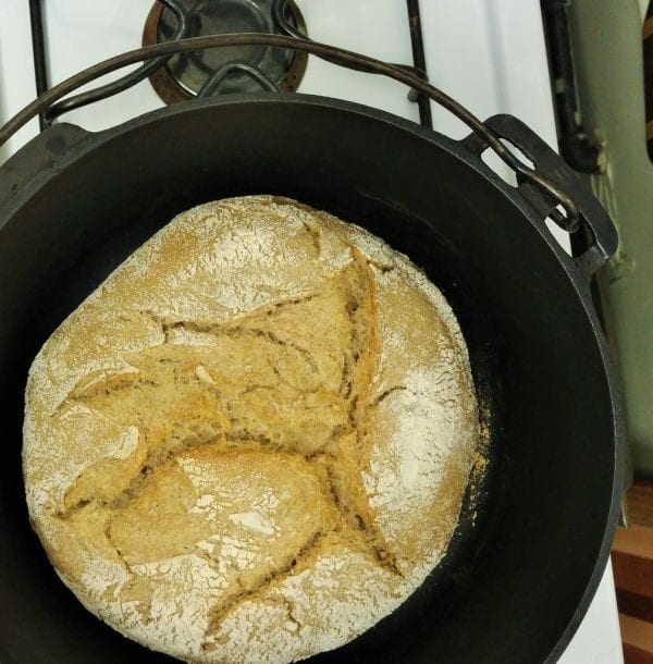 Bake sourdough bread