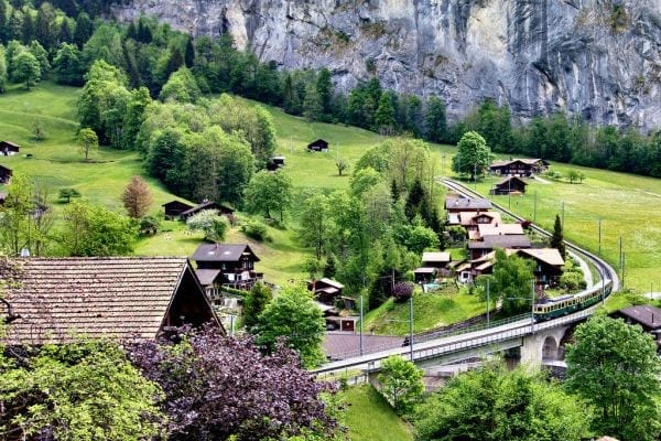 Ride a panoramic train