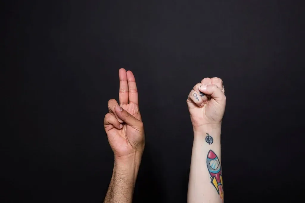 Learn sign language